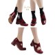 Iris Corolla Releve Cross Strap Mary Jane Shoes II(Reservation/6 Colours/Full Payment Without Shipping)